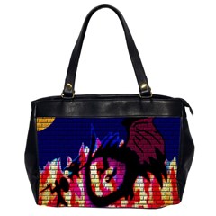 My Dragon Oversize Office Handbag (two Sides) by Rbrendes