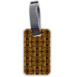 Bamboo Luggage Tag (Two Sides) Front