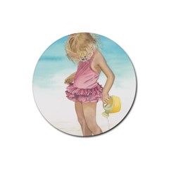 Beach Play Sm Drink Coasters 4 Pack (round) by TonyaButcher