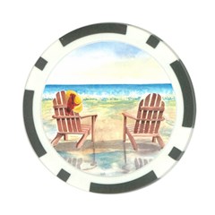 Time To Relax Poker Chip by TonyaButcher