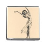 Graceful Dancer Memory Card Reader with Storage (Square) Front