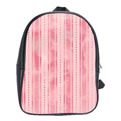 Pink Grunge School Bag (xl) by StuffOrSomething