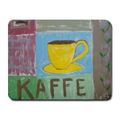 Kaffe Painting Small Mouse Pad (rectangle) by StuffOrSomething