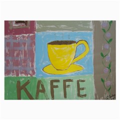 Kaffe Painting Glasses Cloth (large, Two Sided) by StuffOrSomething