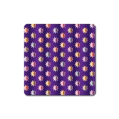 Flare Polka Dots Magnet (square) by Colorfulplayground