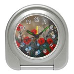 Poppy Garden Desk Alarm Clock Front