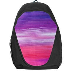 Abstract In Pink & Purple Backpack Bag by StuffOrSomething