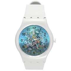 Led Zeppelin Iii Art Plastic Sport Watch (medium)