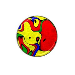 Abstract Golf Ball Marker (for Hat Clip) by Siebenhuehner