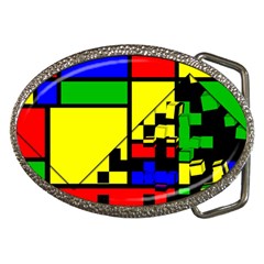 Moderne Belt Buckle (oval) by Siebenhuehner