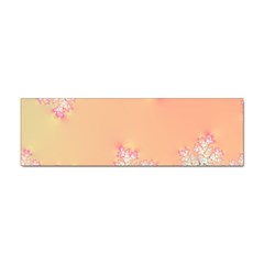 Peach Spring Frost On Flowers Fractal Bumper Sticker 10 Pack by Artist4God