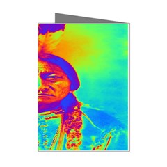 Sitting Bull Mini Greeting Card (8 Pack) by icarusismartdesigns