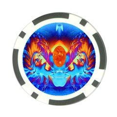 Escape From The Sun Poker Chip by icarusismartdesigns