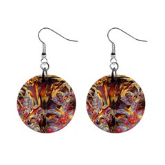 Abstract 4 Mini Button Earrings by icarusismartdesigns