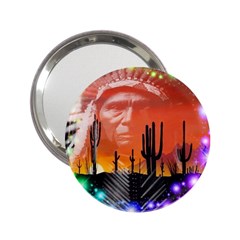 Ghost Dance Handbag Mirror (2 25 ) by icarusismartdesigns