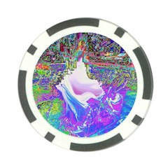 Splash1 Poker Chip by icarusismartdesigns