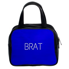 Brat Blue Classic Handbag (two Sides) by OCDesignss