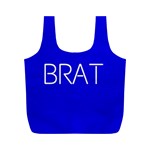 Brat Blue Reusable Bag (M) Back