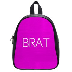 Brat Pink School Bag (small) by OCDesignss