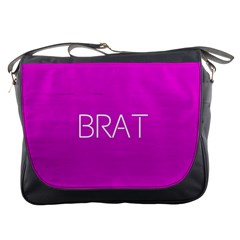 Brat Pink Messenger Bag by OCDesignss