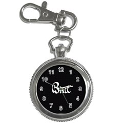 Brat Blk Key Chain Watch by OCDesignss