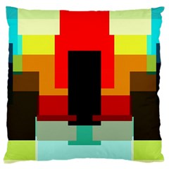 Pattern Large Cushion Case (single Sided)  by Siebenhuehner