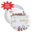 D0gaholic 2.25  Button (100 pack) Front