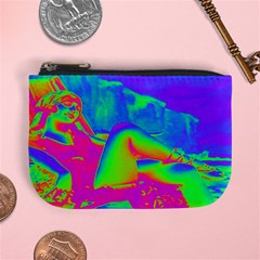 Seaside Holiday Coin Change Purse by icarusismartdesigns