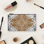 Animal Print Pattern  Cosmetic Bag (Small) Front