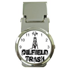 Oilfield Trash Money Clip With Watch by oilfield