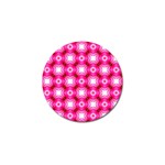 Cute Pretty Elegant Pattern Golf Ball Marker Front