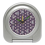 Cute Pretty Elegant Pattern Desk Alarm Clock Front