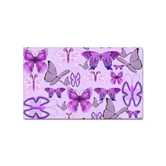 Purple Awareness Butterflies Sticker (rectangle) by FunWithFibro