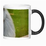 Grey Monkey Macaque Morph Mug Right