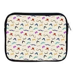 Mustaches Apple Ipad Zippered Sleeve by boho