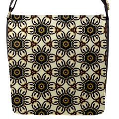 Faux Animal Print Pattern Flap Messenger Bag (s) by GardenOfOphir