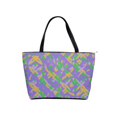 Mixed Shapes Classic Shoulder Handbag by LalyLauraFLM