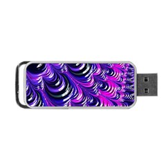 Special Fractal 31pink,purple Portable Usb Flash (one Side) by ImpressiveMoments