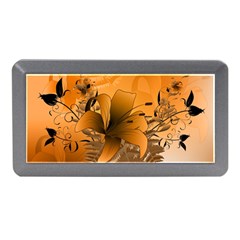 Awesome Summer  Flowers In Soft Red And Yellow Memory Card Reader (mini)