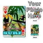 Surfing Playing Cards 54 Designs  Front - HeartQ