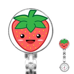 Kawaii Strawberry Stainless Steel Nurses Watches by KawaiiKawaii