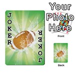 American Football  Playing Cards 54 Designs  Front - Joker1