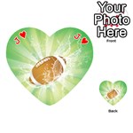 American Football  Playing Cards 54 (Heart)  Front - HeartJ