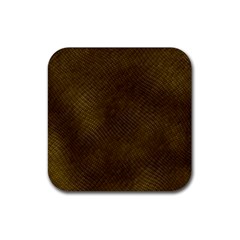 Reptile Skin Rubber Coaster (square)  by trendistuff