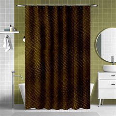 Reptile Skin Shower Curtain 48  X 72  (small)  by trendistuff