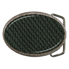 Dark Green Scales Belt Buckles by trendistuff
