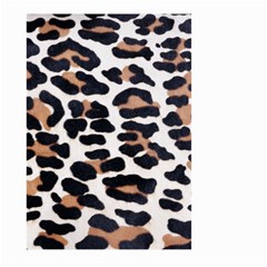 Black And Brown Leopard Large Garden Flag (two Sides) by trendistuff