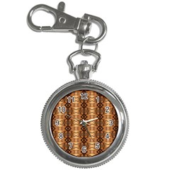 Faux Animal Print Pattern Key Chain Watches by GardenOfOphir