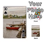 Santa Lucia River In Montevideo Uruguay Playing Cards 54 Designs  Front - Spade10