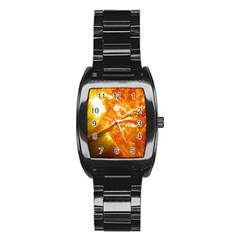 Solar Flare 2 Stainless Steel Barrel Watch by trendistuff